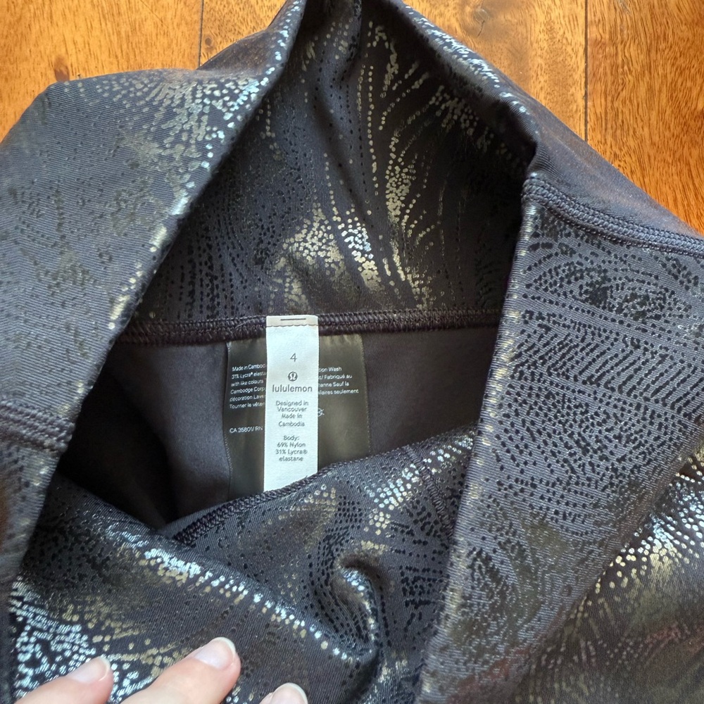 lululemon athletica Women's Black and Silver Blazer